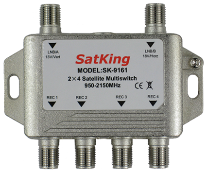 Satking 2 in 4 out Multiswitch