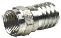 F Male RG-6 Crimp On